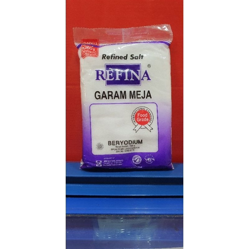 

Refina Garam Meja Beryodium 250gr