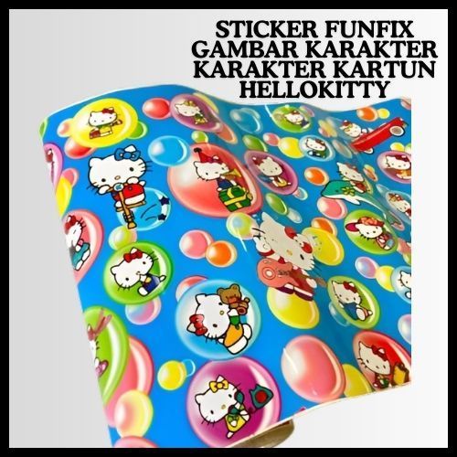 

STICKER STIKER FUNFIX KARAKTER KARTUN HELLOKITTY ALL MOTOR