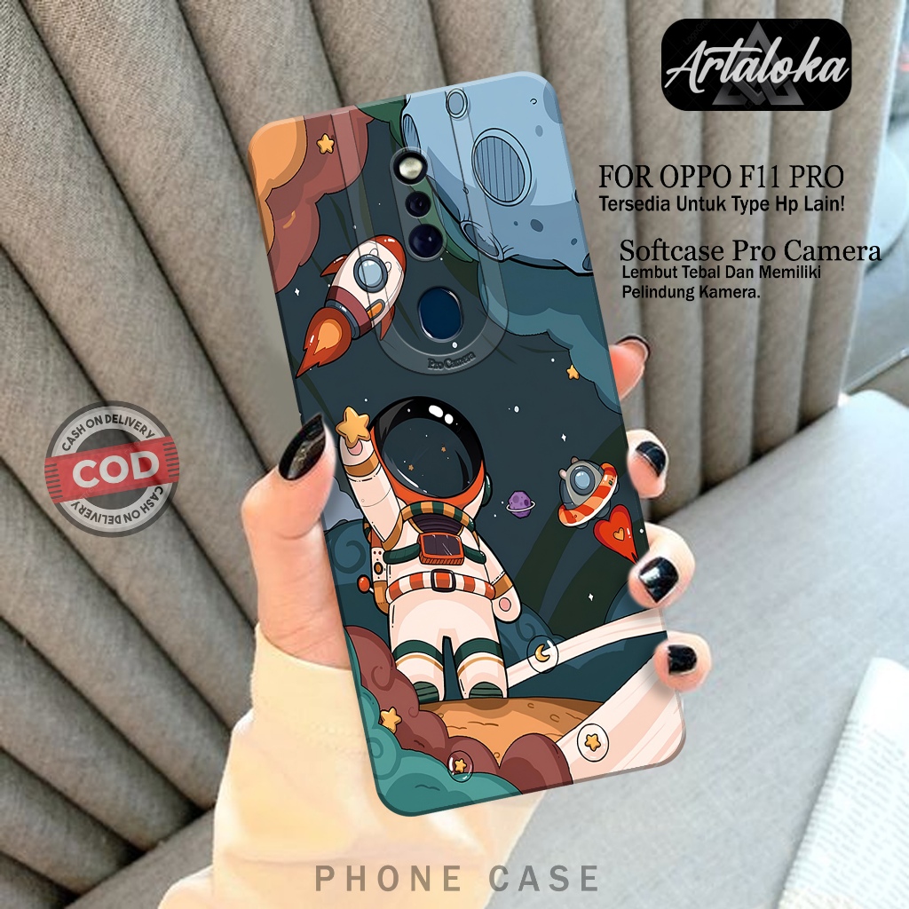 Case Hp Oppo F11 Pro Terbaru - Fashion Case Astronod - Softcase Oppo F11 Pro - Casing Oppo F11 Pro -