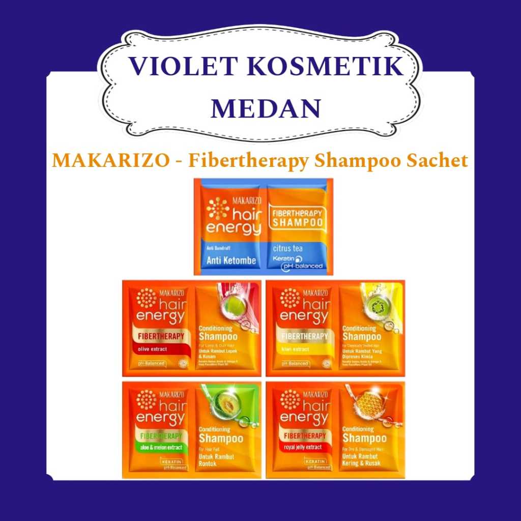 [ 1 RENTENG ] SHAMPOO MAKARIZO SASET