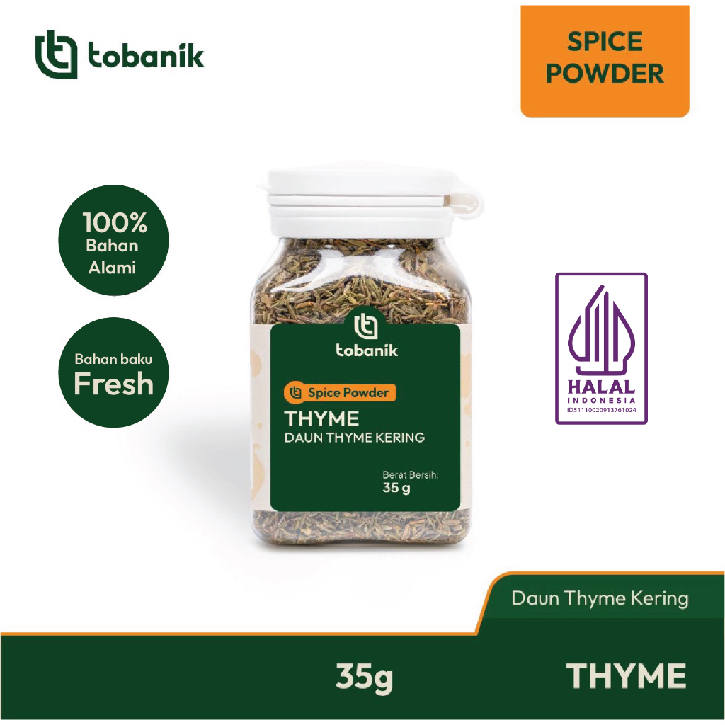 

Daun Thyme Kering 35 gram / Pure Dried Thyme