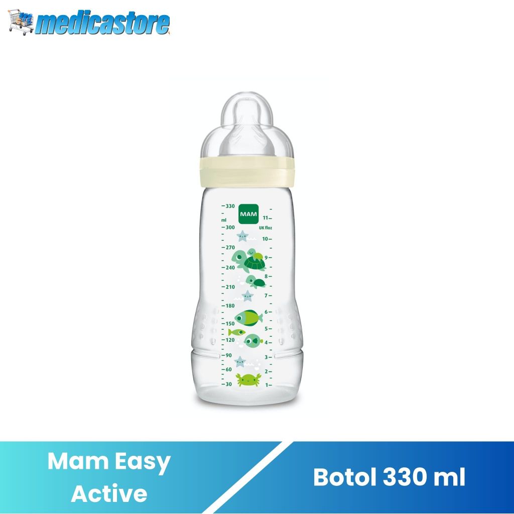 Mam Easy Active 330 ml - Botol Susu Anak 1 tahun