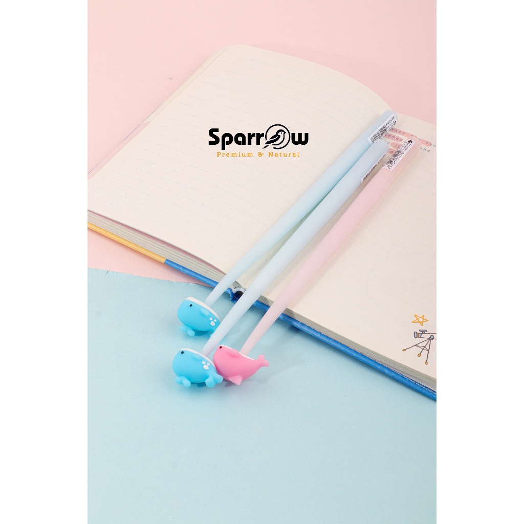 

SPARROW Pen Silikon / Silicone Pen / Pen Karakter Lucu Cantik LOVELY FISH (7224)