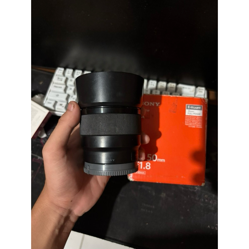LENSA SONY 50mm F1.8 SECOND
