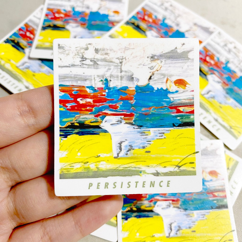 

PERSISTENCE - waterproof vinyl sticker