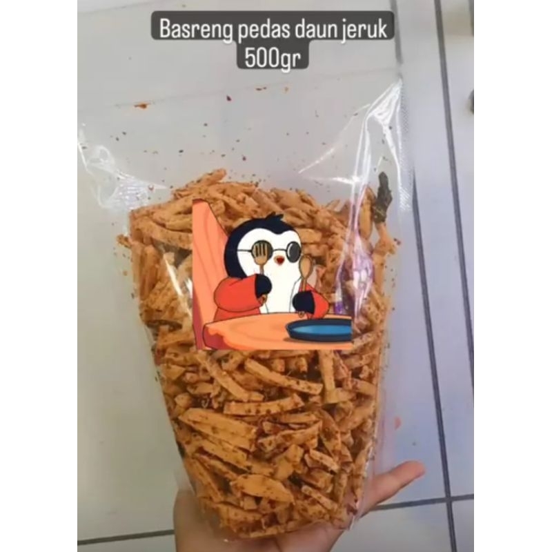 

basreng pedas daun jeruk