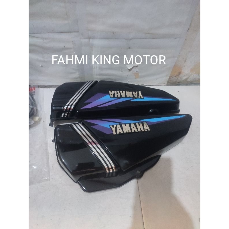 COVER BOK DOP AKI OLSAM RXKING RX KING LIST STRIPING BIRU 2002 GRES BARU BUKAN ORIGINAL YGP