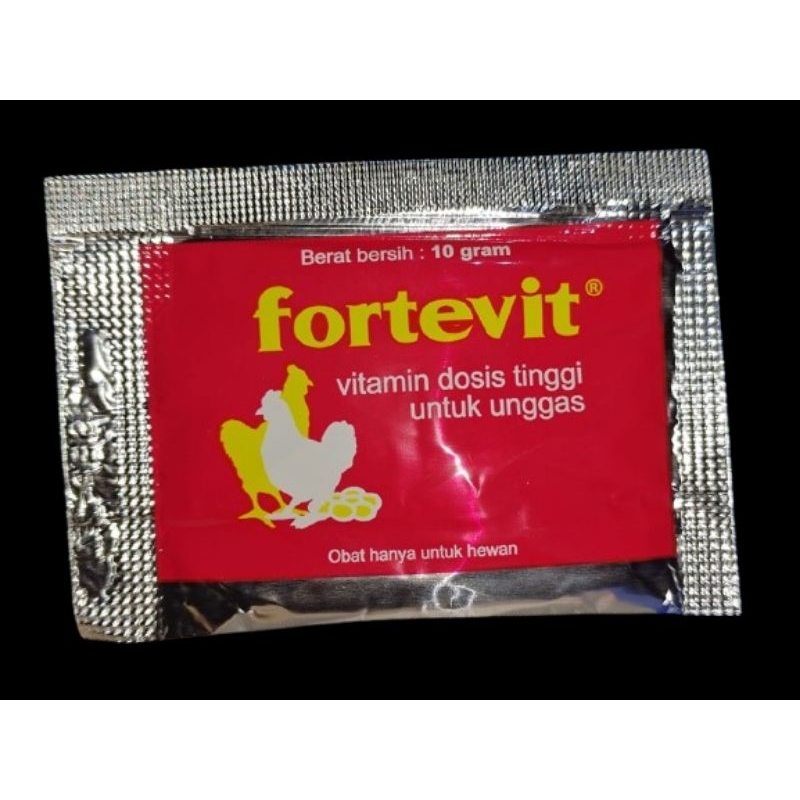 FORTEVIT 10 GRAM VITAMIN AYAM DOSIS TINGGI