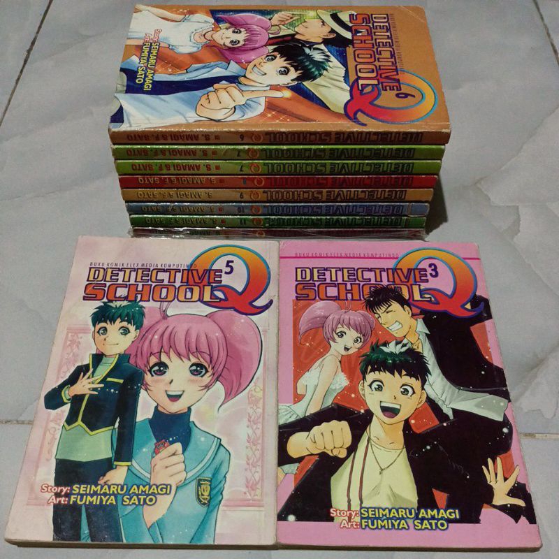 komik detective school Q