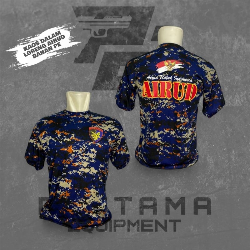KAOS DALAM LORENG AIRUD PE / KAOS DALAM LORENG AIRUD / KAOS DALAM PENDEK