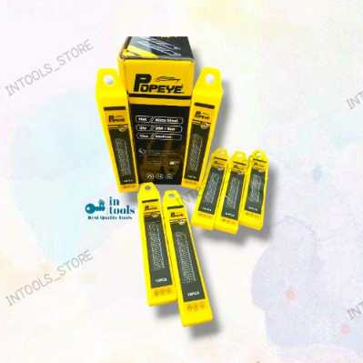 

Isi Pisau Cutter Besar Popeye 18mm (harga per pak)