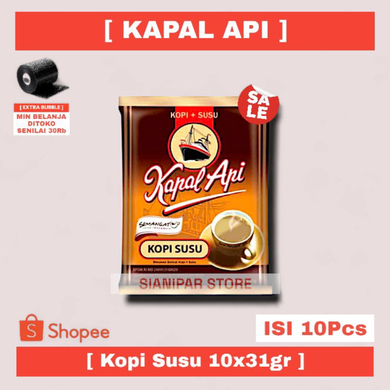 

KAPAL API KOPI SUSU RCG 10X31g