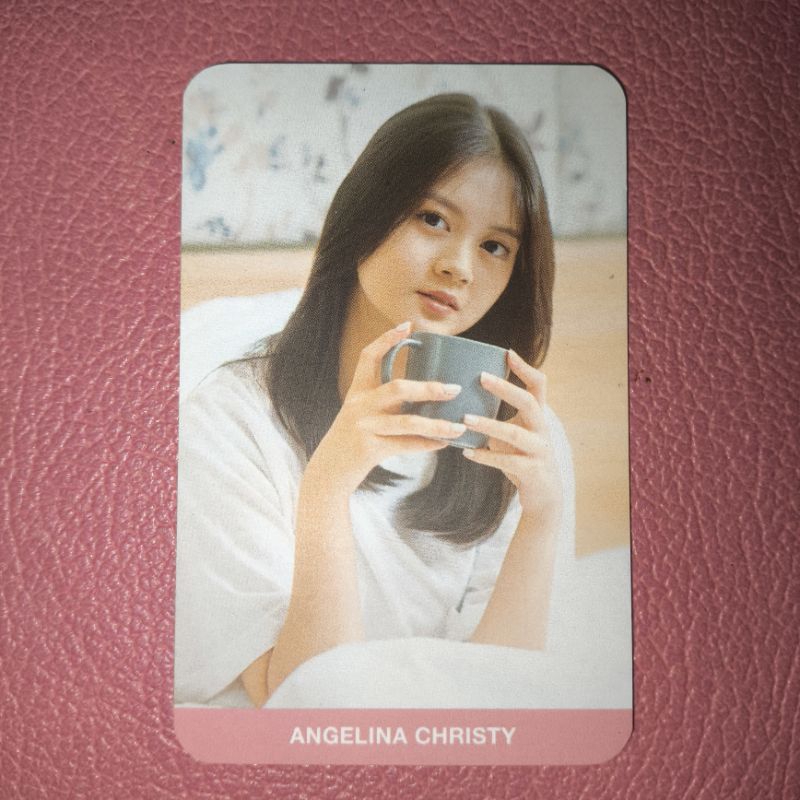 Photocard JKT48 The Morning Call Angelina Christy - PC Morning Call Christy