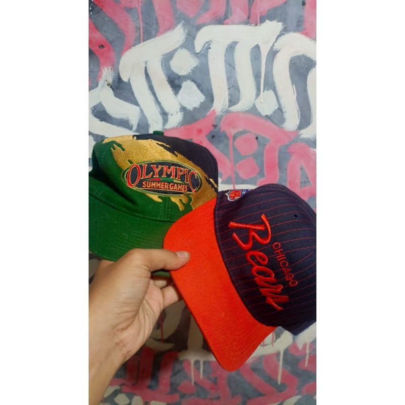 TOPI OLYMPIC  & TOPI CHICAGO