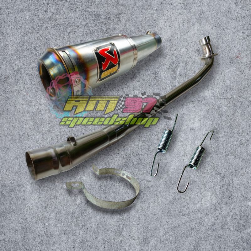 Silincer Knalpot AKRAPOVIC GP LORENZO  Silencer AKRAPOVIC Selencer knalpot