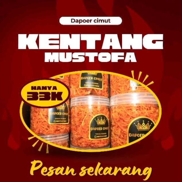 

Kentang Mustofa pedas gurih 100 gr
