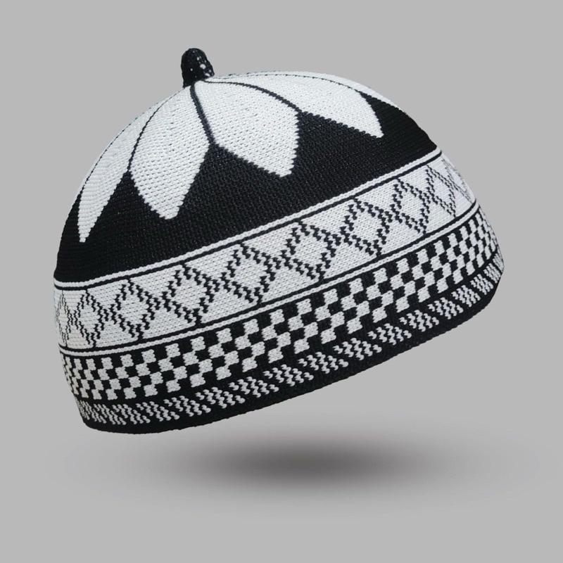 Peci Rajut Rumin | Peci Rajut Yaman Motif | Peci Rajut Turky