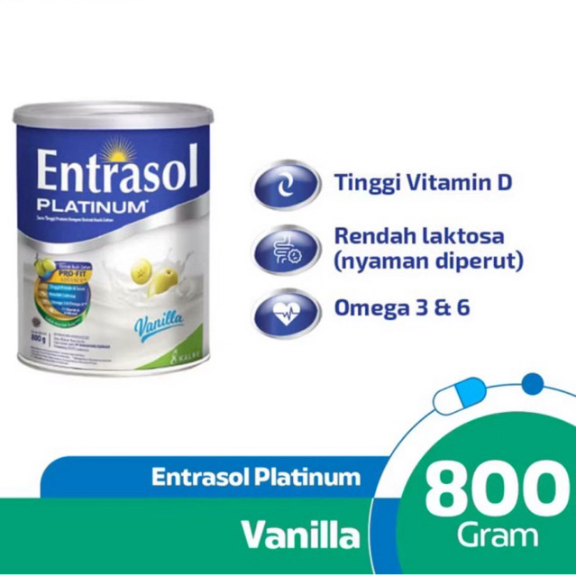

[Promo] Entrasol Platinum Vanilla 800 gram