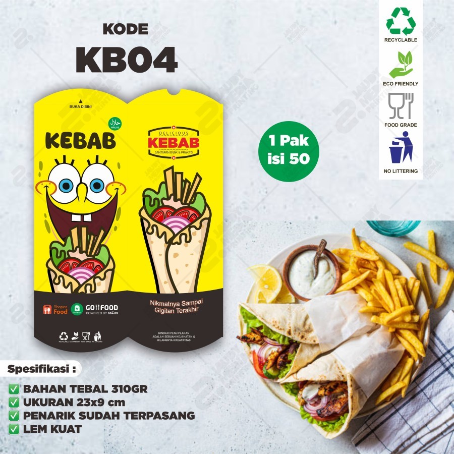 

Dus Kebab - Tasty Delicious Tebal 310GR