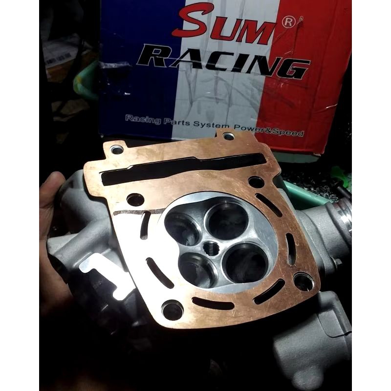 Paking Perpak Gasket Tembaga Head MX Vixion Mxking Super Head Sum Racing Atakan AH1 IKK 0.3mm 0.4mm 