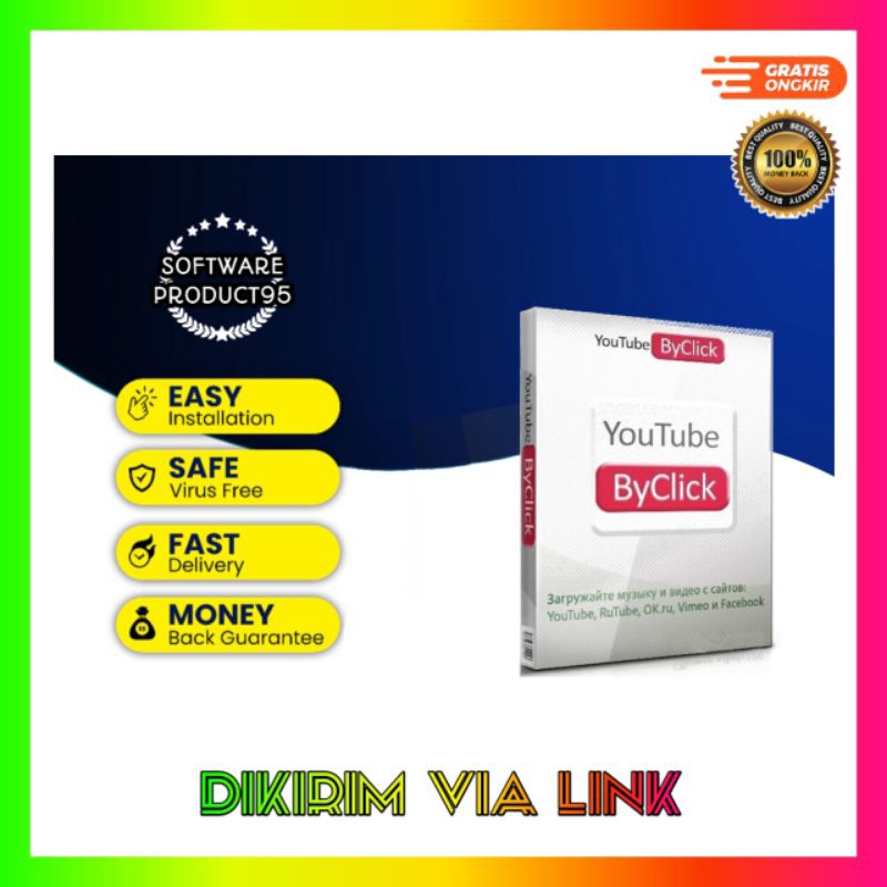 YouTube ByClick Full Version - Aplikasi Untuk MenDownload Video Yutube Terbaik Premium [WIN]