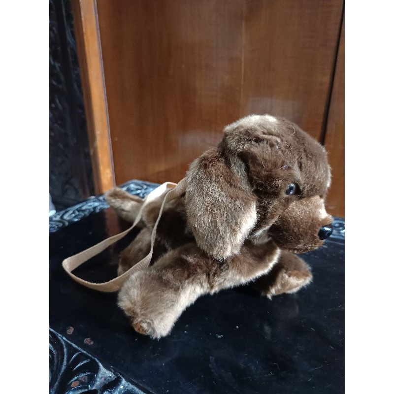 Tas berbentuk boneka anjing