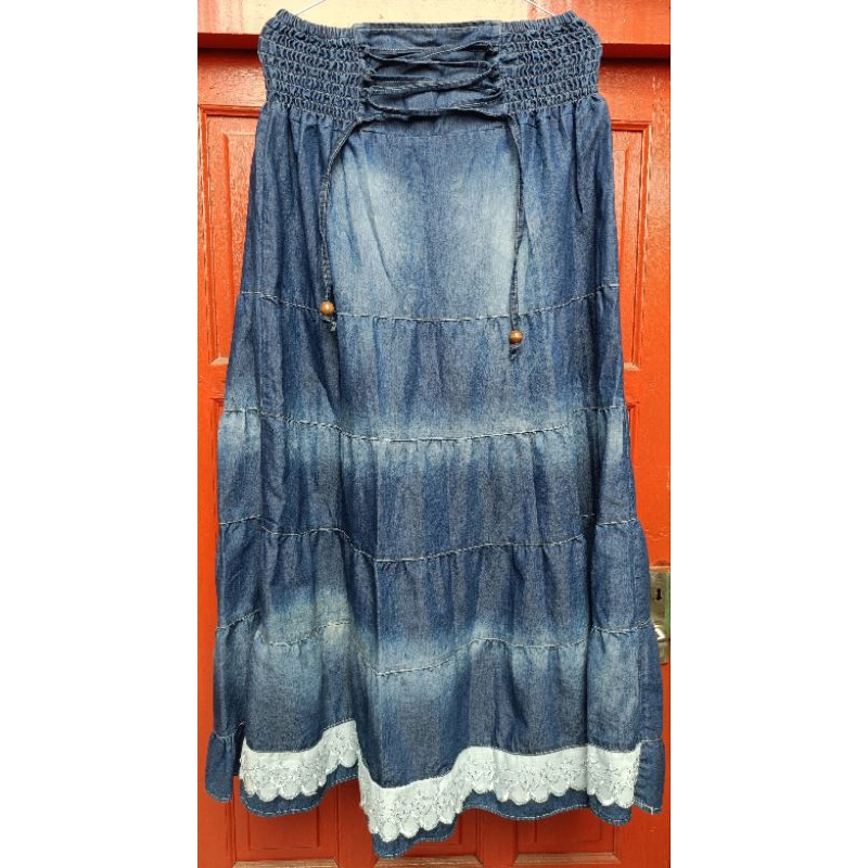 Preloved Murah [Rok Denim Plisket Wanita dan Celana Jeans]