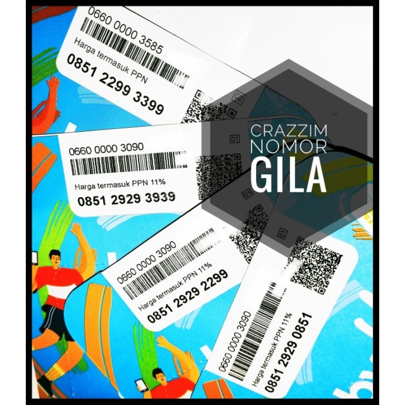 Nomor Cantik Telkomsel By.U 8. 9. 0. Nocan Byu Angka Besar. Kartu Perdana Cantik Super Hoki Couple. 