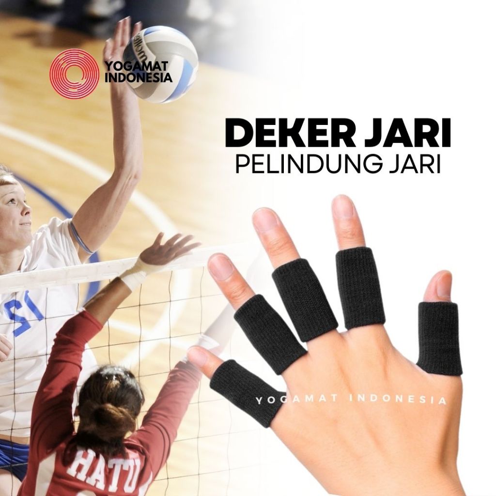 Finger Tape Pelindung Jari Deker Jari Karet Jari tangan Basket Volly Layangan Futsal