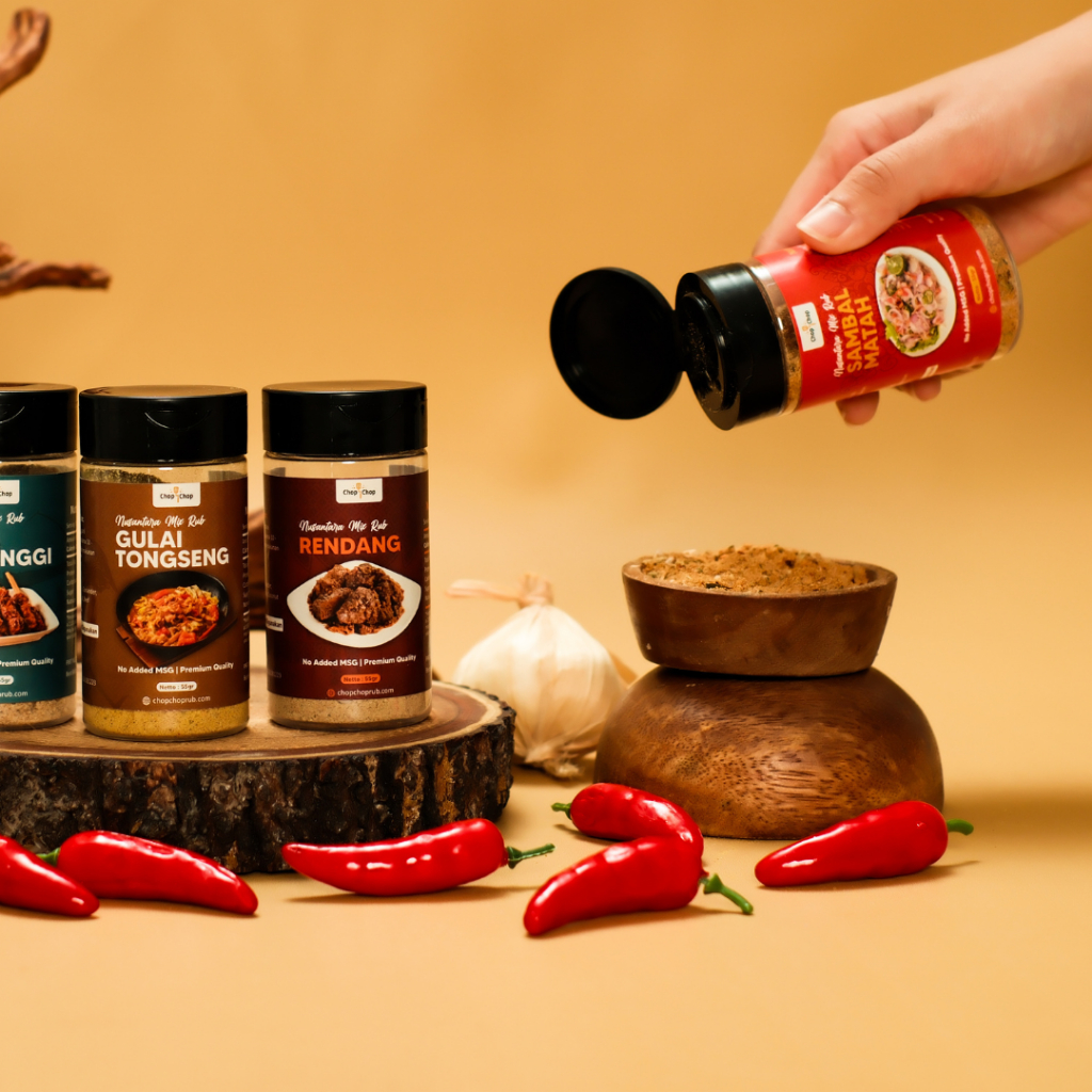 

LAKU ChopChop Nusantara Sambal Matah 55gr Pedas Segar