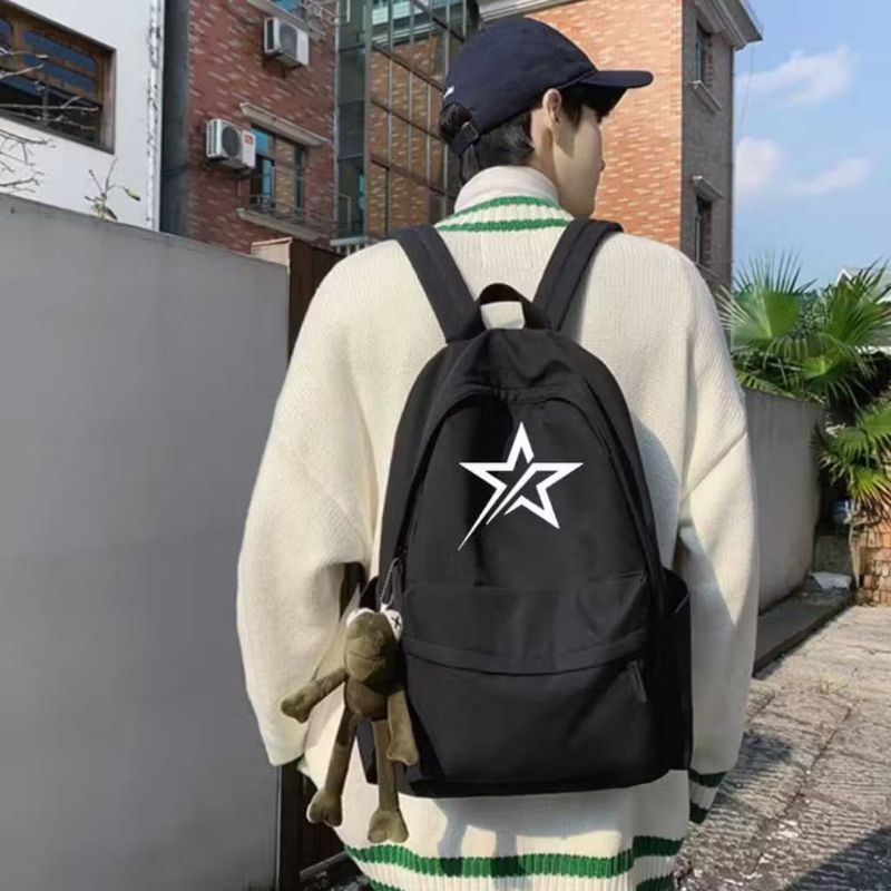 Tas Ransel Wanita Trendy Modern Rangsel Cewek Multifungsi Fashionable Keren Premium Simple Minimalis