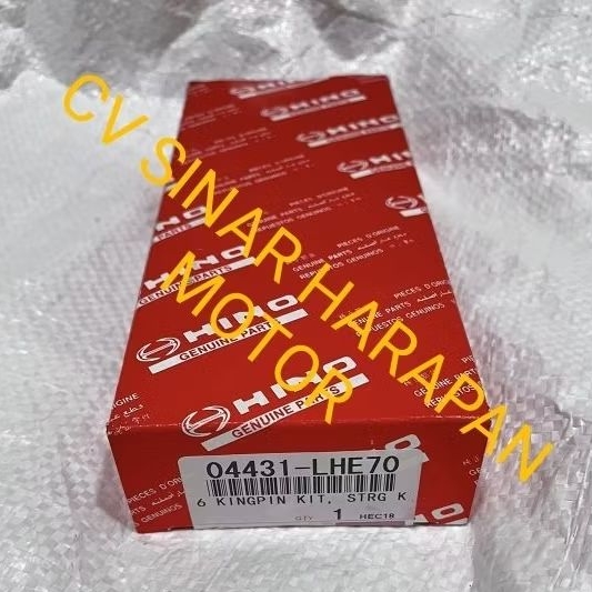 KING PIN STEERING HINO 300 DUTRO 130 HD X-POWER 04431-LHE70 GENUINE