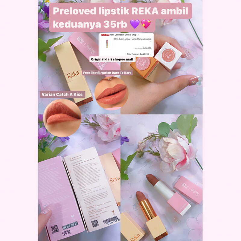 Preloved lipstik REKA