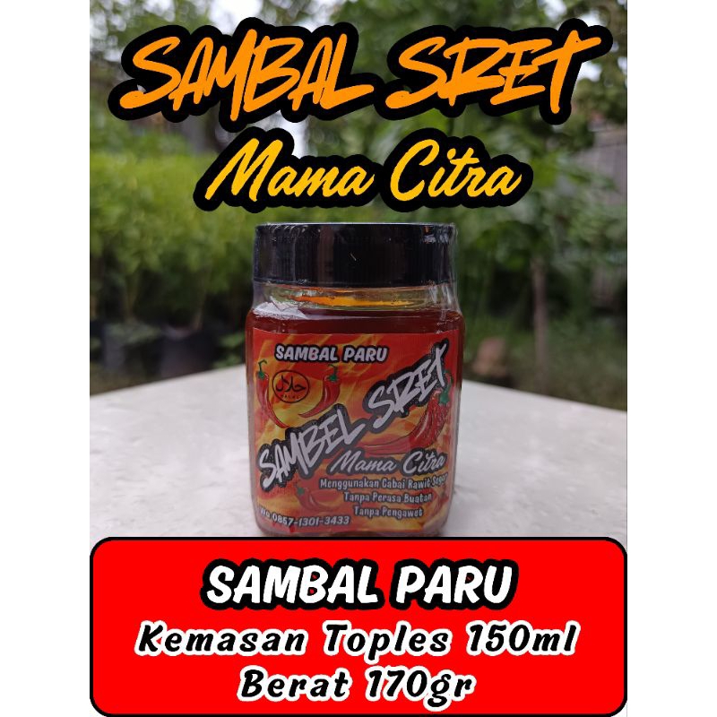 

SAMBAL PARU/SAMBAL KEMASAN/SAMBAL FRES/SAMBAL TOPLES