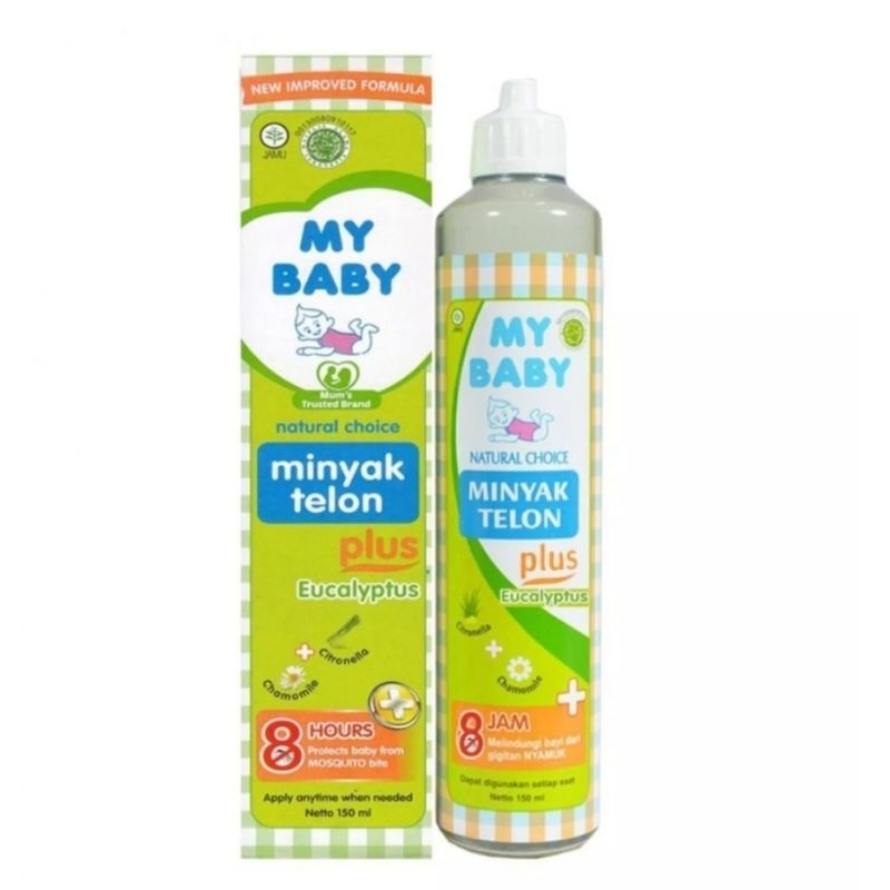 Minyak Telon MY BABY 150 ml // MY BABY MINYAK TELON PLUS 150ml