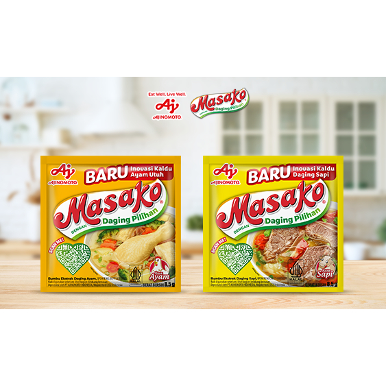 

Masako Bumbu Kaldu Penyedap Rasa 8.5g (12 pcs)