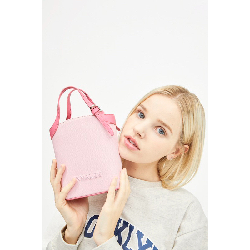 ANNALEE Aileen Canvas Bag S Pink