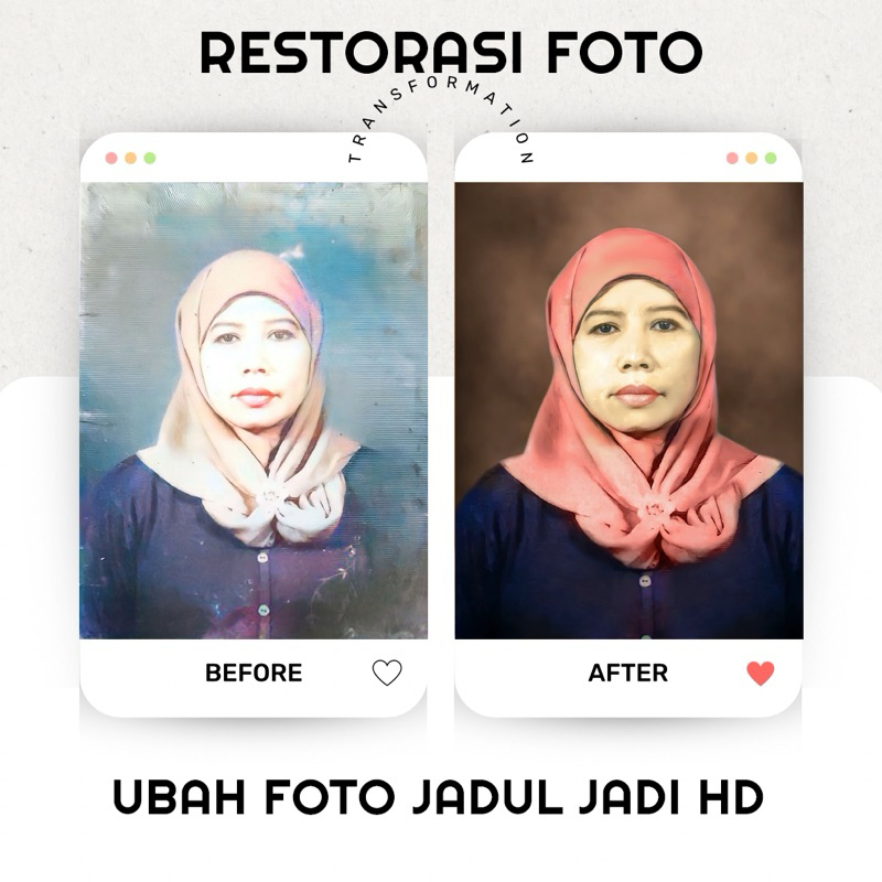 Restorasi Foto Jadul atau Rusak