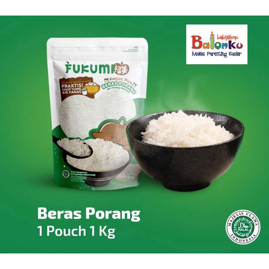 

Fukumi Beras Porang Pouch 1 Kg dan Sachet