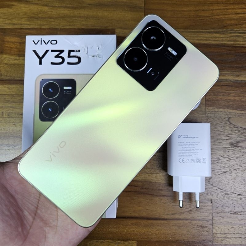 Vivo Y35 8/128 GB Bekas Lengkap Garansi Resmi #73233