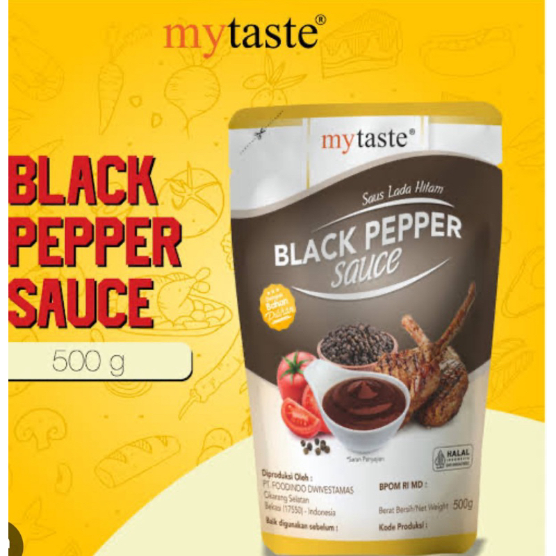 

My Taste Blackpepper Sauce 500g