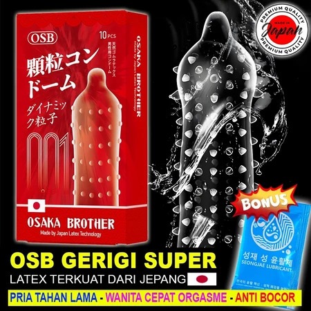 Kondom 001 Bergerigi dan Berduri - Kualitas Premium - Privasi Terjaga