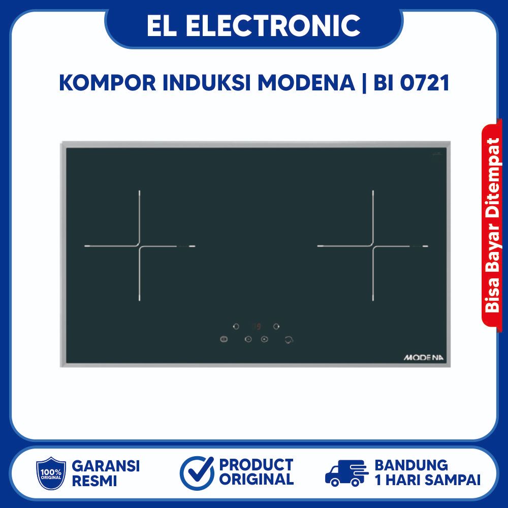 Kompor Induksi / Listrik MODENA BI 0721 2 TUNGKU