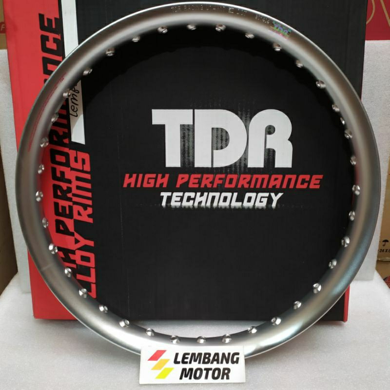 Velg TDR U Shape Silver Ring 17