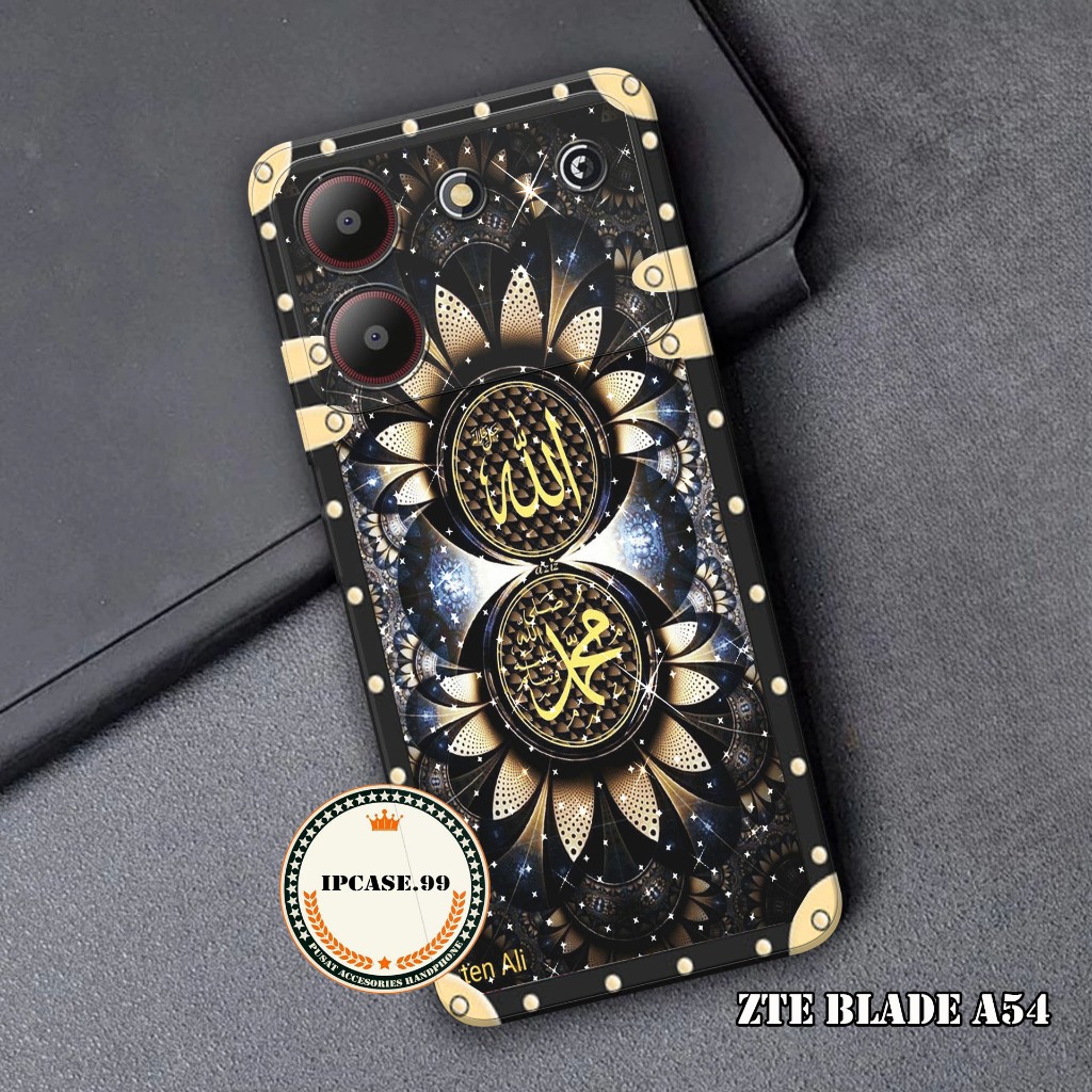 Softcase ZTE Blade A54 - Case pro camera - MOTIF KEREN - bahan karet lentur - casing ZTE Blade A54 -