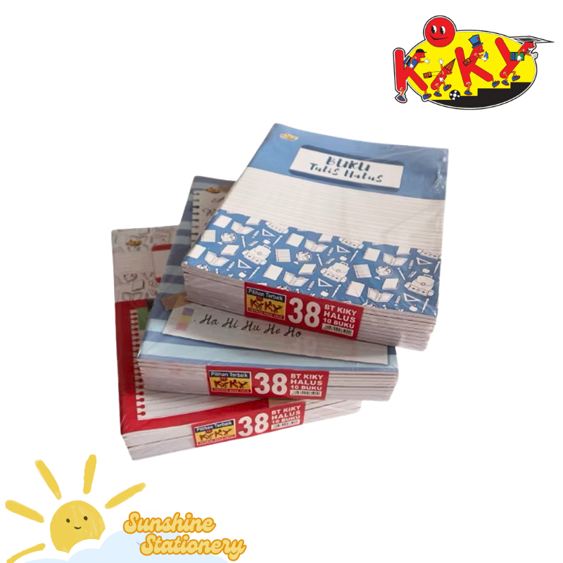 

[PAK/10BK] KIKY Buku Tulis Halus 38 Lembar Buku Catatan Sekolah Belajar Menulis
