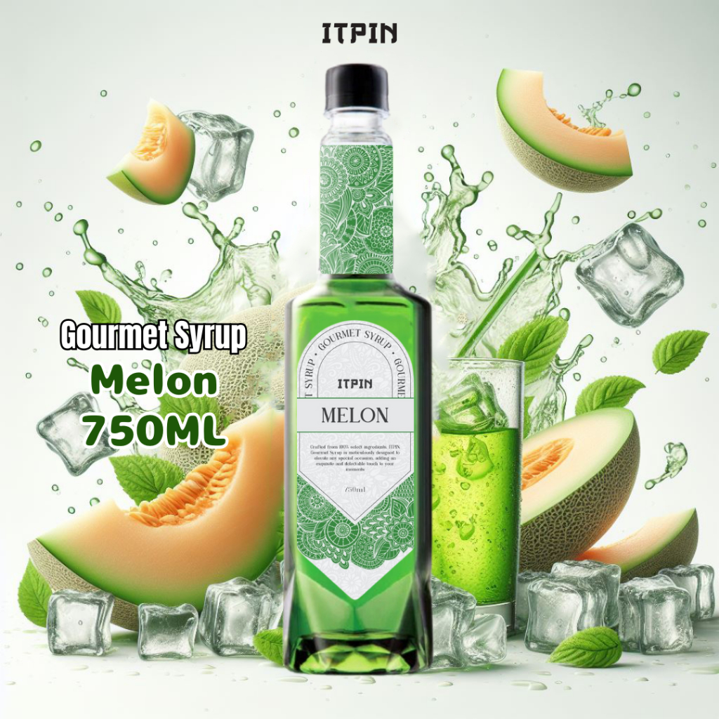 

Sirup Melon Itpin 750ml - Melon Gourmet Syrup 750ml