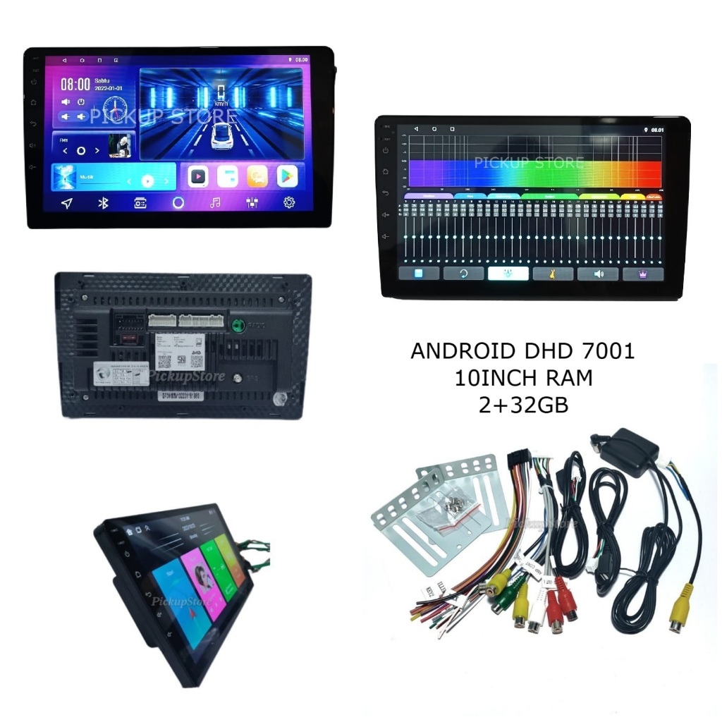 Head Unit Android 10 Inch DHD