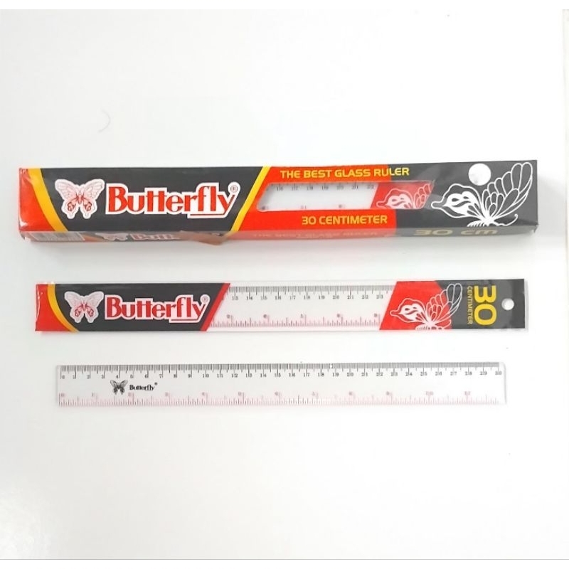 

Penggaris Butterfly 30 cm