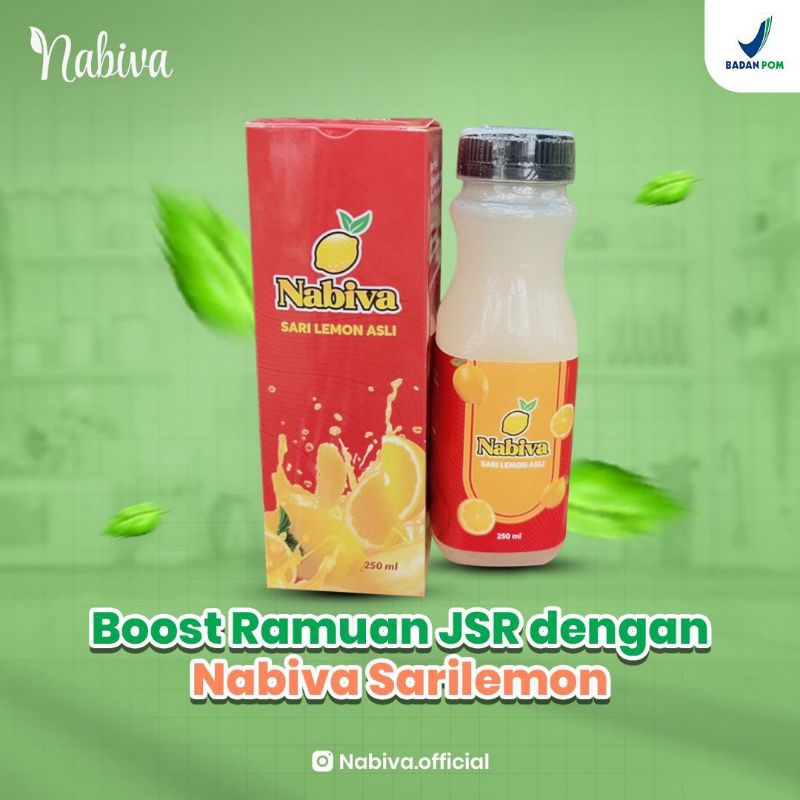 

Sari Lemon Asli 100% isi 250ML Bagus untuk Diet by Nabiva